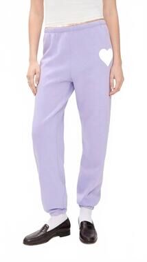 NEW SPRWMN heart sweatpant in lavender
